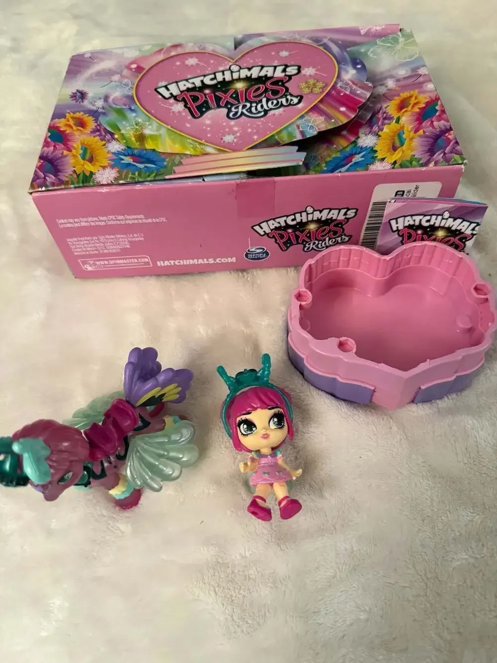 Hatchimals Pixies Riders Lagoon Lily Pixie and Seastallion Glider